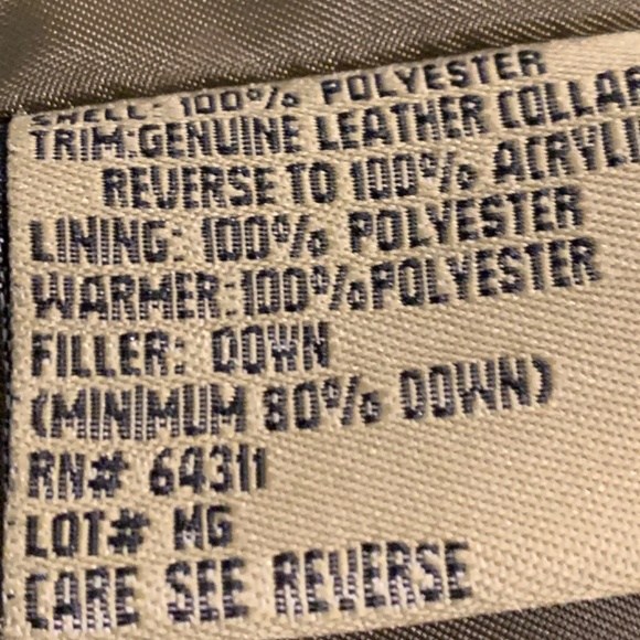 RAINFOREST RTF Suede Jacket with Removable Down Filled Liner - Picture 7 of 12